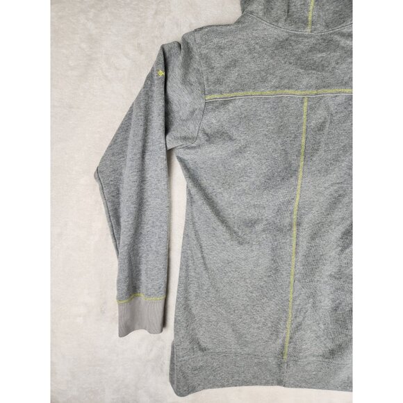 Columbia Omni Wick Womens Heather Honey III Full Zip Hoodie Medium Heather Gray - Picture 5 of 14